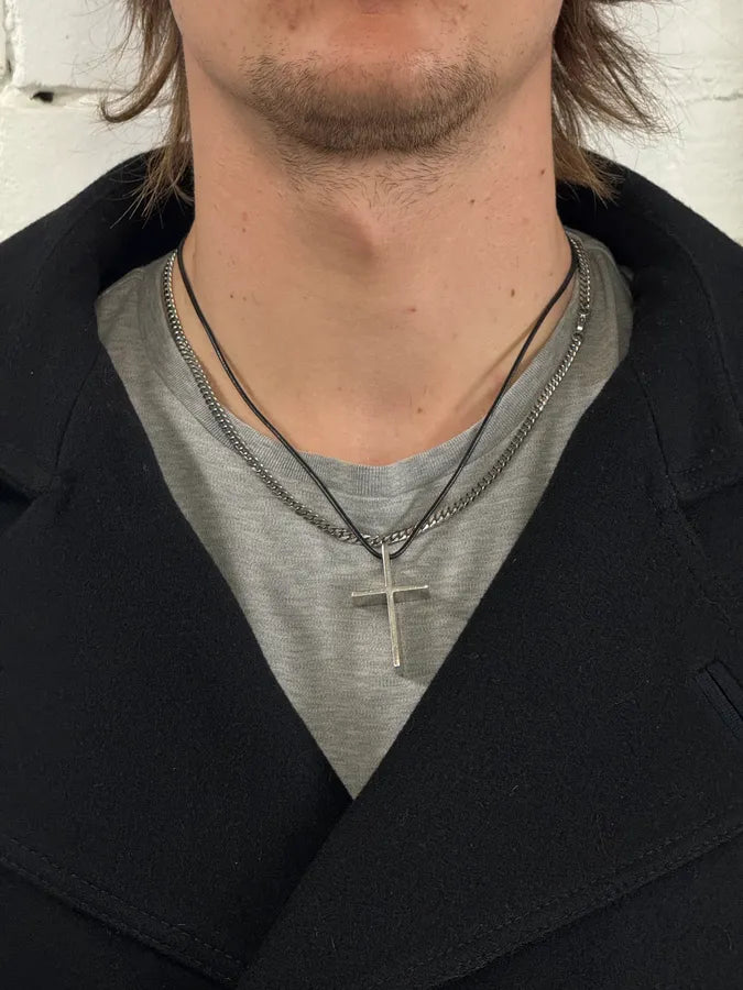 2000s Gucci Cross Pendant Necklace by Tom Ford TGyyUBg 1