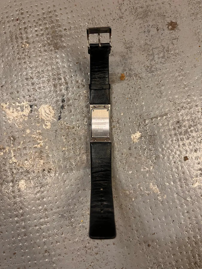 2000s Gucci Silver Stainless Steel Bangle Watch WyYhJqM 5