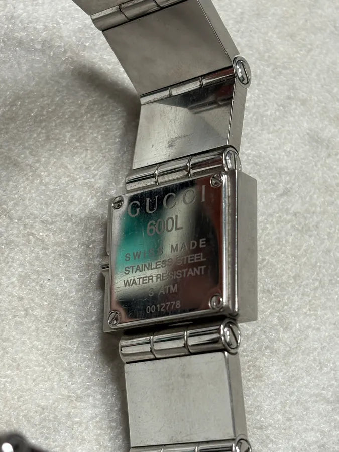 2000s Gucci Square Minimalist Watch tMohlFb 5