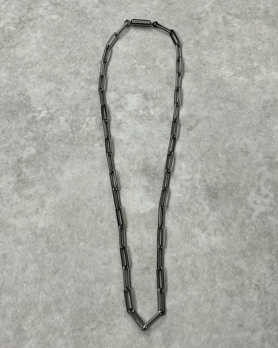 2000s Gucci Steel Chain Link Necklace JmHDuBk 2