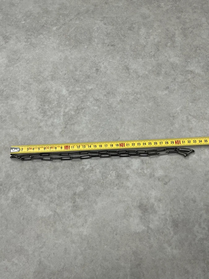 2000s Gucci Steel Chain Link Necklace JmHDuBk 6