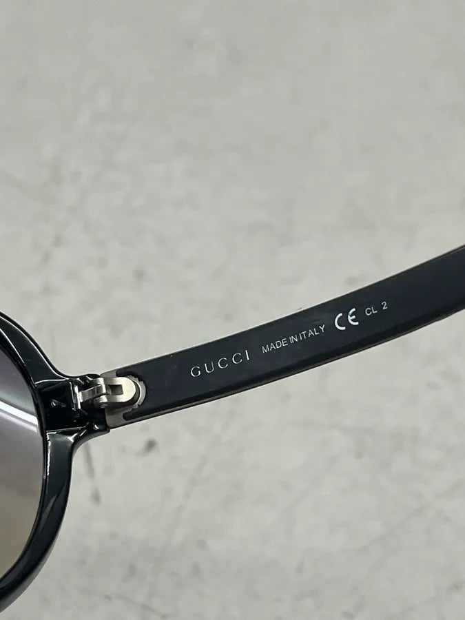 2000s Gucci Black Aviator Sunglasses MiwpAuT 15