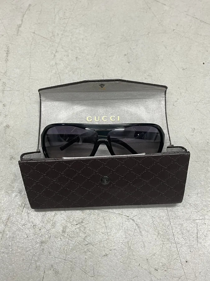 2000s Gucci Black Aviator Sunglasses MiwpAuT 13