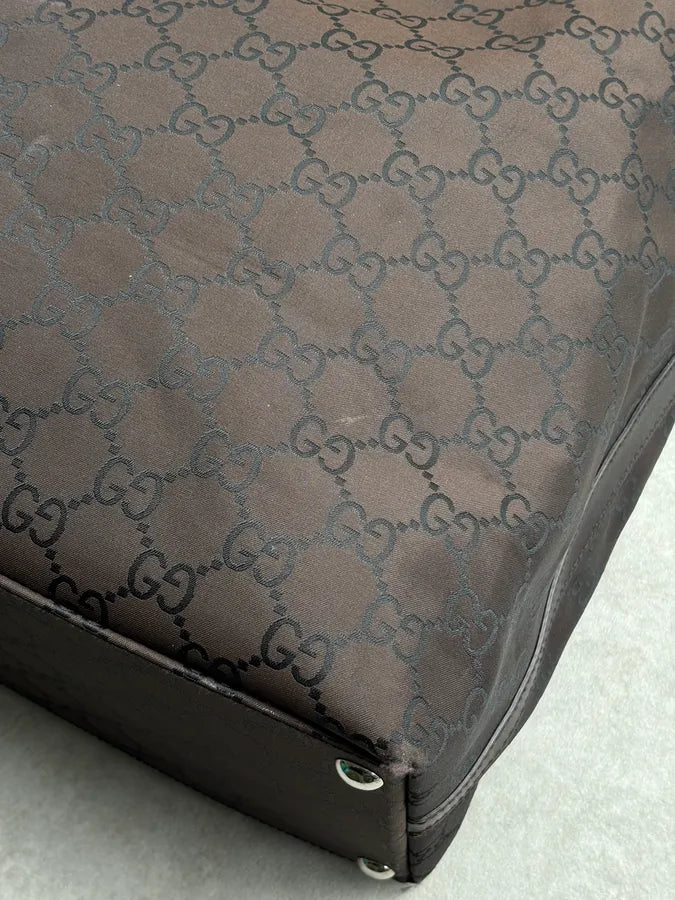 2000s Gucci Vintage GG Monogram Sheer Mesh Hobo Bag by Tom Ford aRkTEei 19