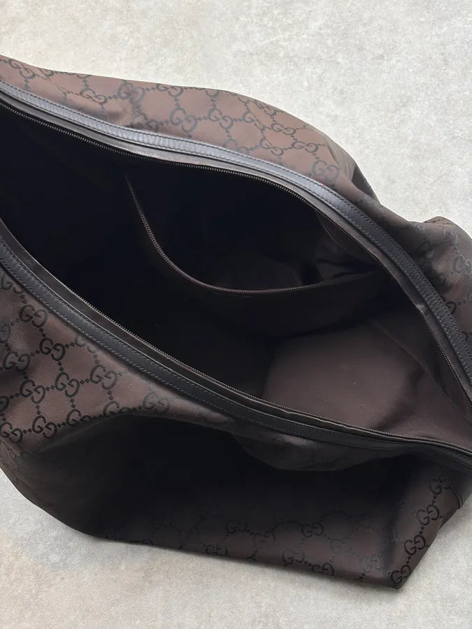 2000s Gucci Vintage GG Monogram Sheer Mesh Hobo Bag by Tom Ford aRkTEei 25