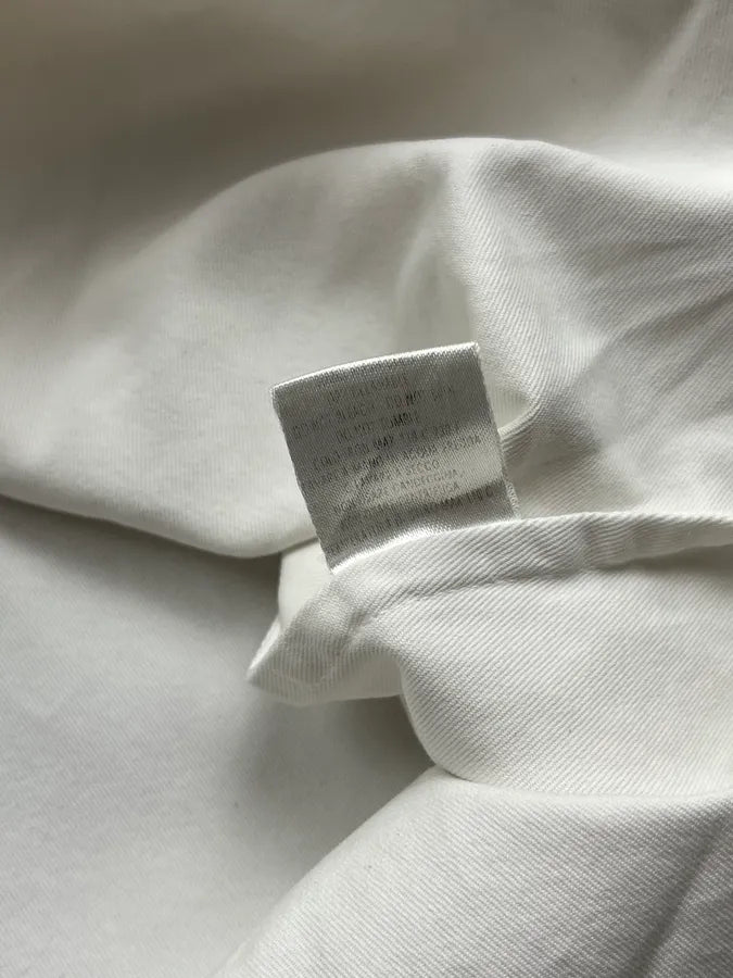 SS2002 Gucci White Officer Cargo Bondage Over Shirt ukppYPw 15
