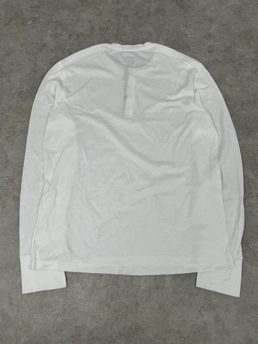 2000s Gucci White Henley Longsleeves JpaVdEf 7