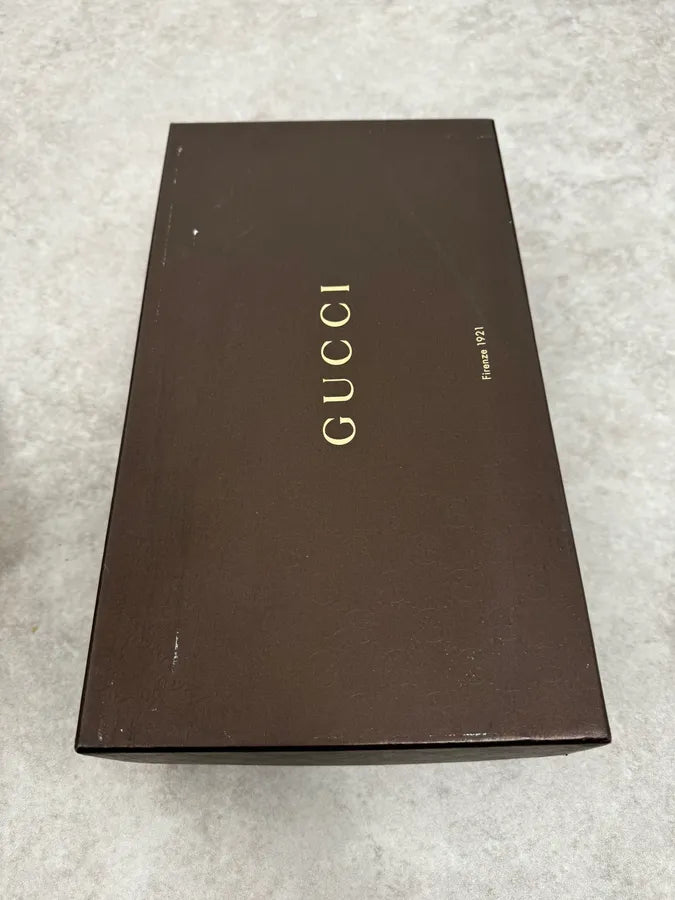 2000s Gucci White Shearling Italian Sneakers NtXSwnG 7