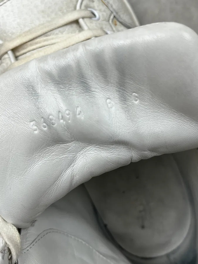 2000s Gucci White Signature High Leather Sneakers qbgVGAg 8