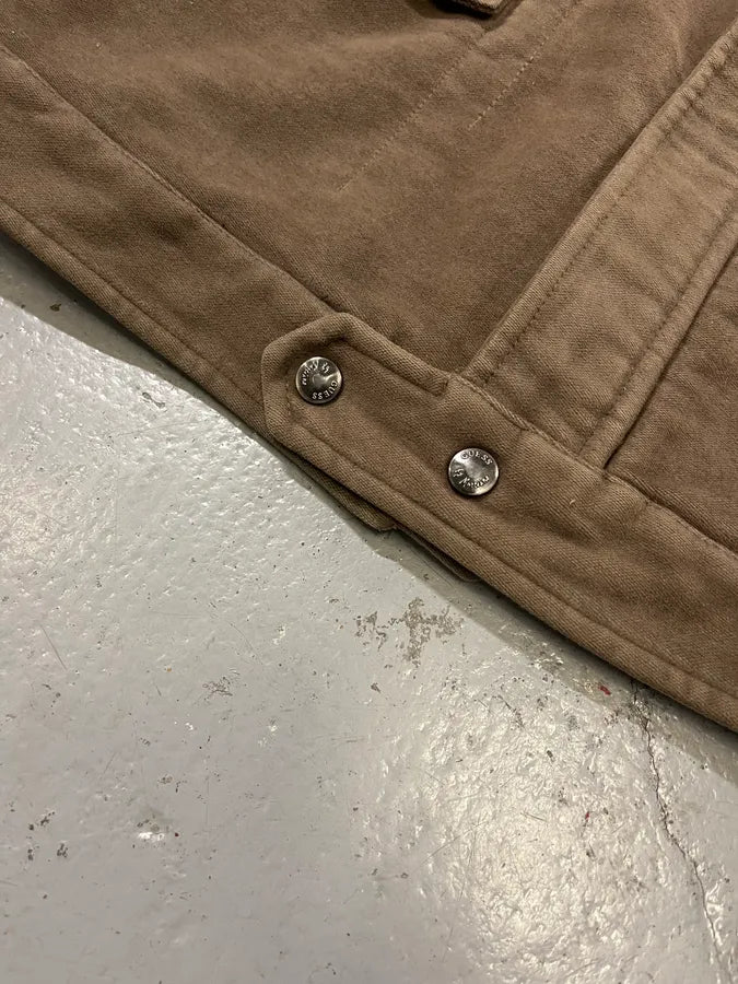 2000s Guess Brown Utility Jacket EGtAIxL 6