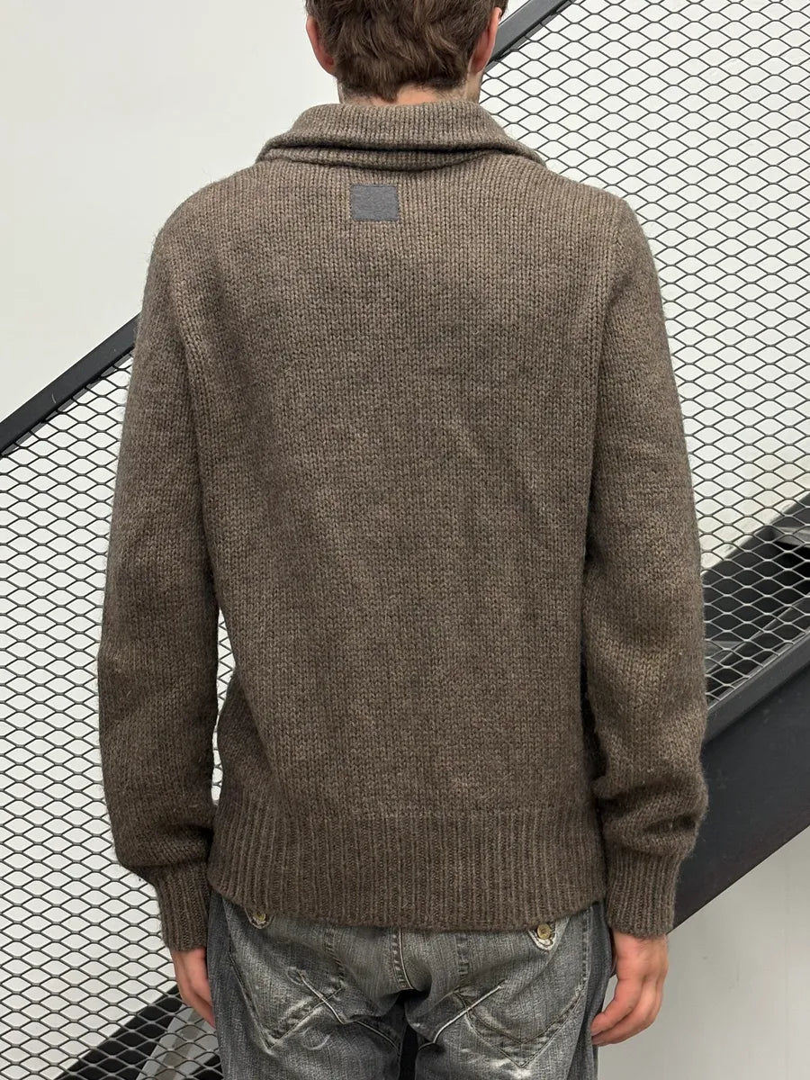 2000s Guess by Marciano Multi Pockets Wool Cardigan Sweater DGYgjsN 1