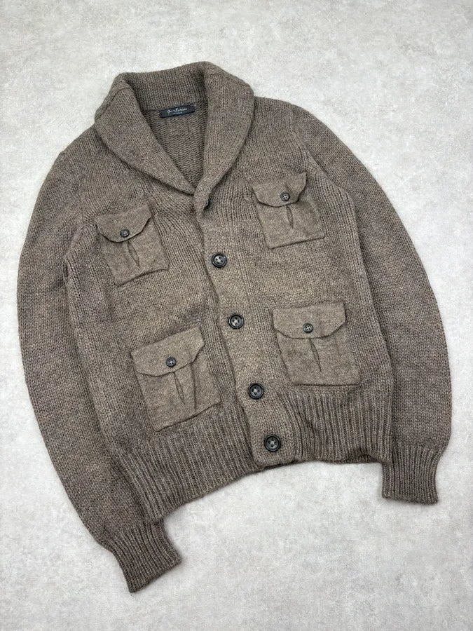 2000s Guess by Marciano Multi Pockets Wool Cardigan Sweater DGYgjsN 3
