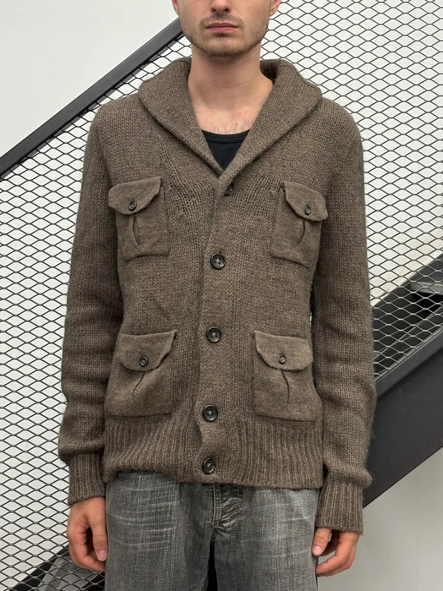 2000s Guess by Marciano Multi Pockets Wool Cardigan Sweater DGYgjsN 0