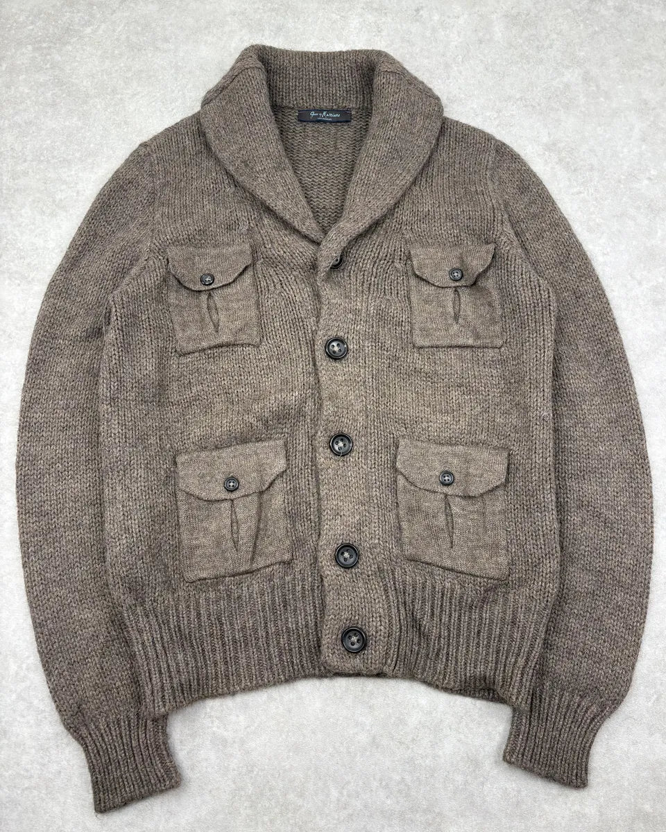 2000s Guess by Marciano Multi Pockets Wool Cardigan Sweater DGYgjsN 2