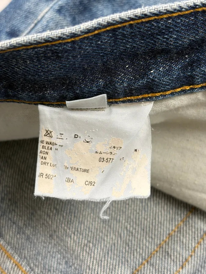 2000s Helmut Lang Blue Boot Cut Denim Jeans LwLWYPu 12