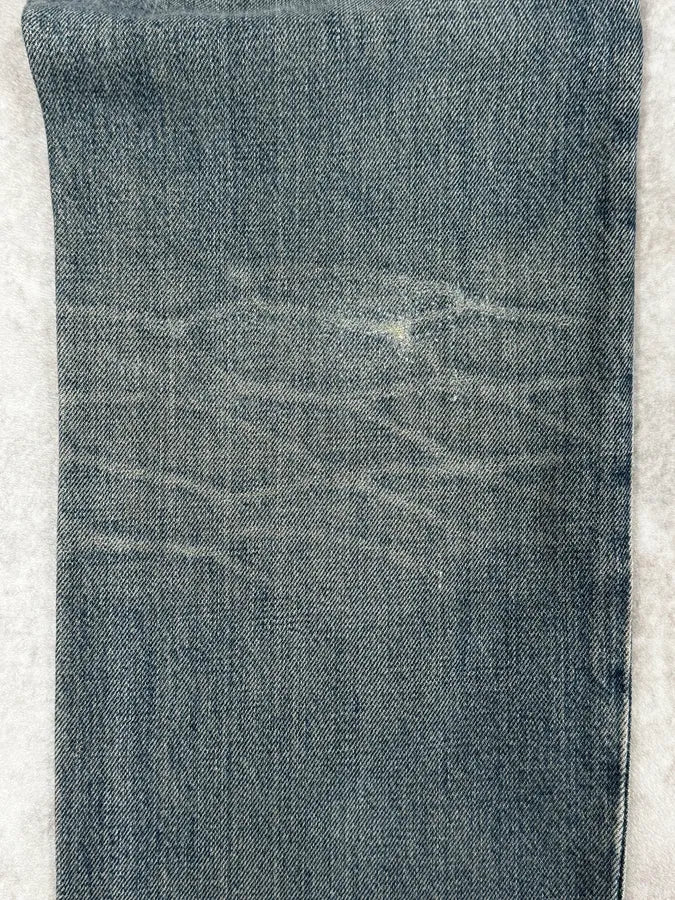 2000s Helmut Lang Blue Vintage Stained Denim Jeans bSVWPCO 7