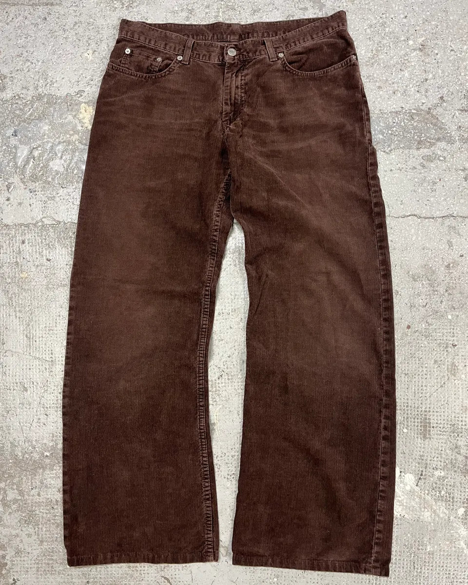 2000s Helmut Lang Brown Corduroy Large Vintage Pants – Dolce Vita Hub