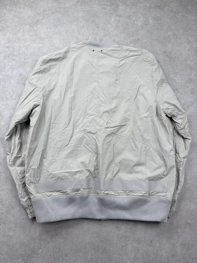 2010s Helmut Lang Grey Multi Zip Nylon Cargo Bomber Jacket  dYbCTWa 7