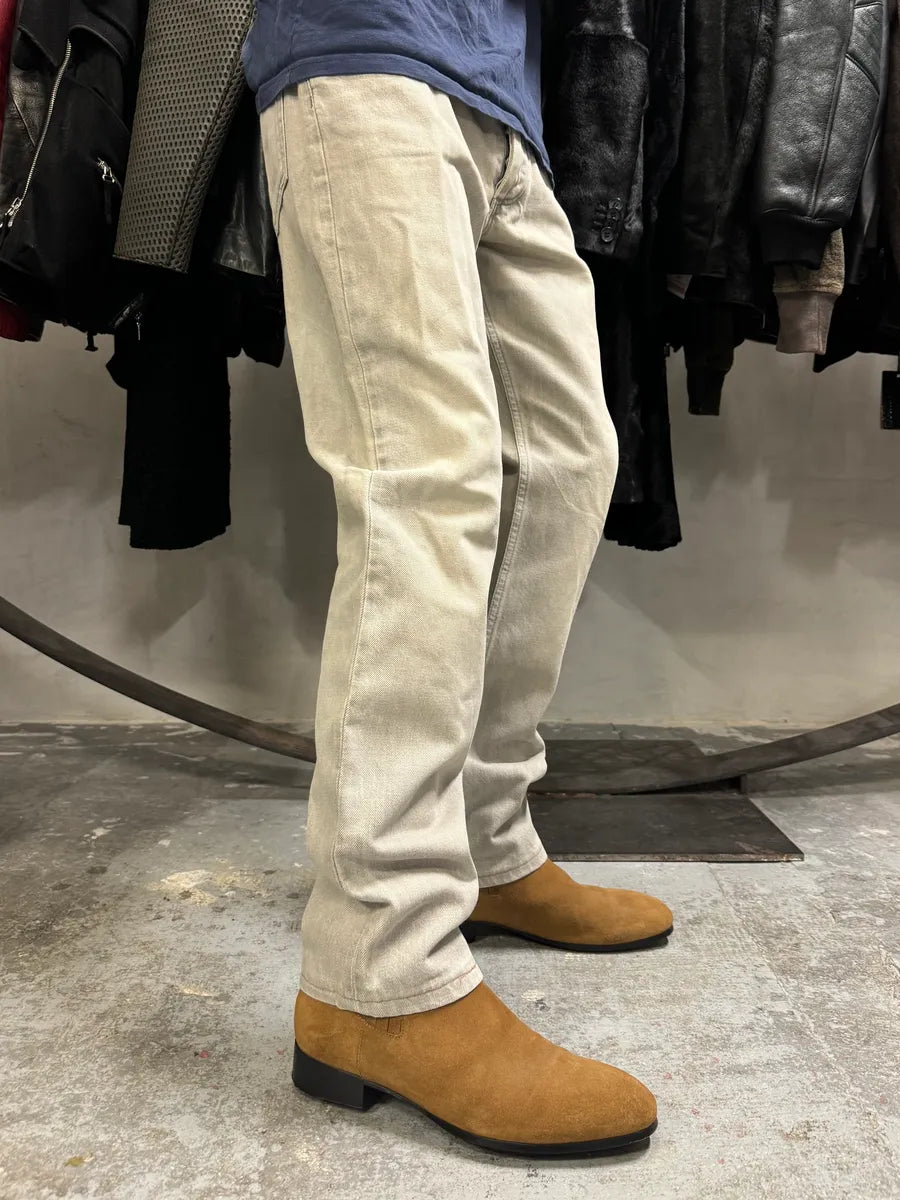 2000s Helmut Lang Grey Regular Denim Jeans (M) XlklAFU 1