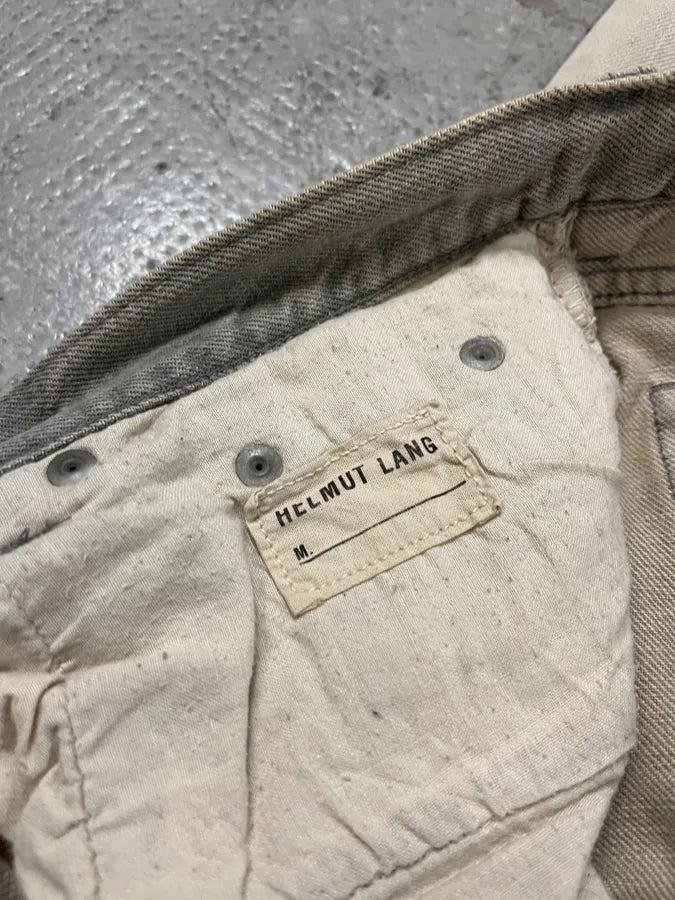 2000s Helmut Lang Grey Regular Denim Jeans (M) XlklAFU 10