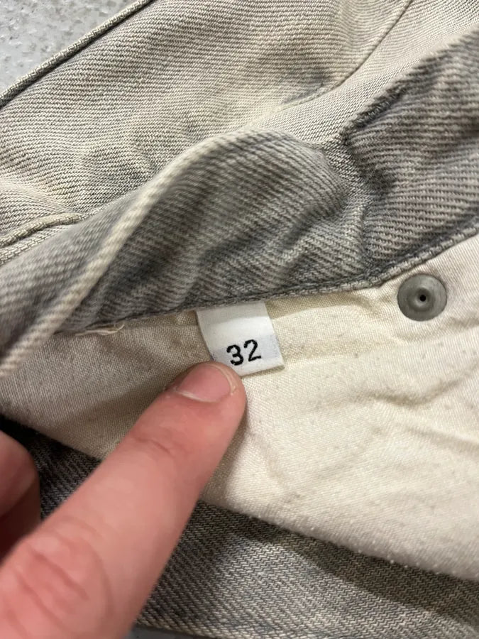 2000s Helmut Lang Grey Regular Denim Jeans (M) XlklAFU 11