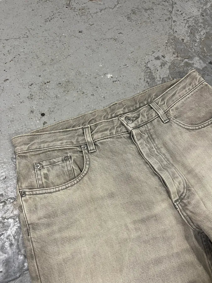 2000s Helmut Lang Grey Regular Denim Jeans (M) XlklAFU 6