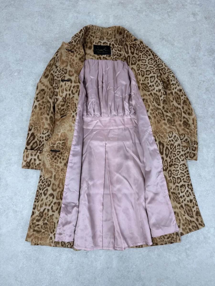 2000s Hysteric Glamour Long Leopard Effect Jacket zQEZjUE 2