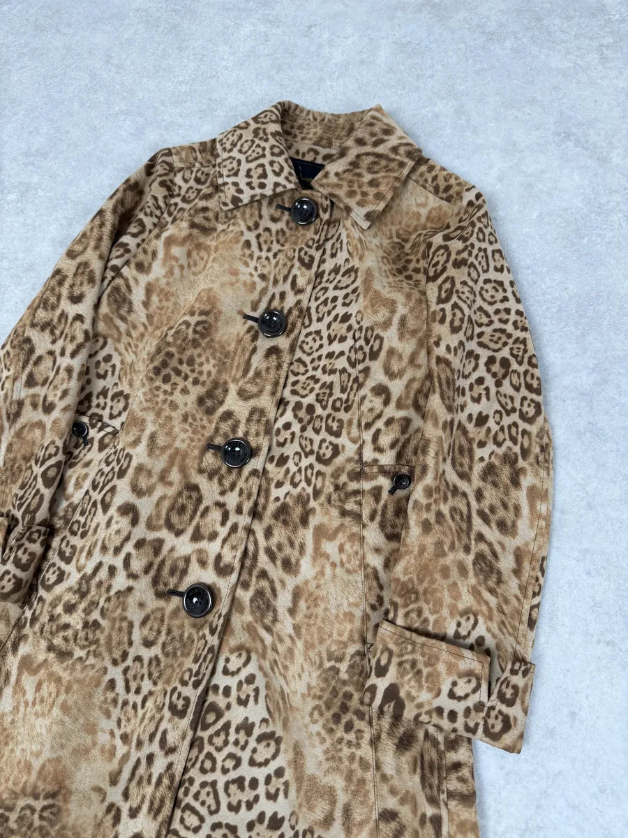 2000s Hysteric Glamour Long Leopard Effect Jacket zQEZjUE 3