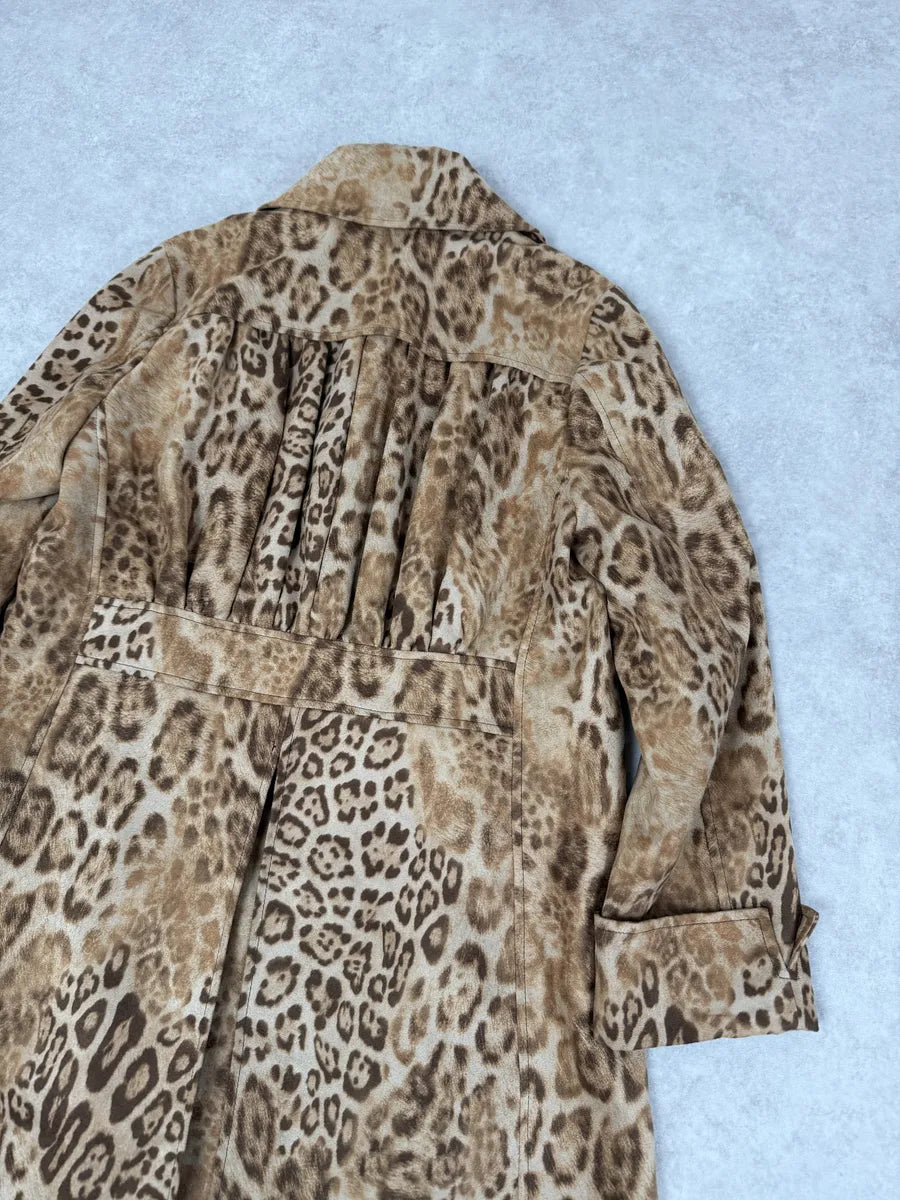 2000s Hysteric Glamour Long Leopard Effect Jacket zQEZjUE 4