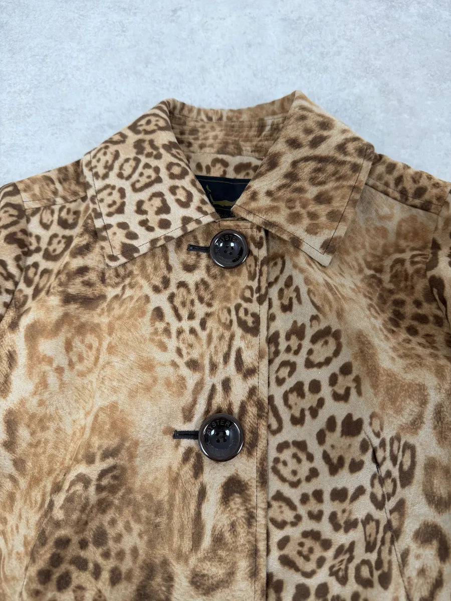 2000s Hysteric Glamour Long Leopard Effect Jacket zQEZjUE 5