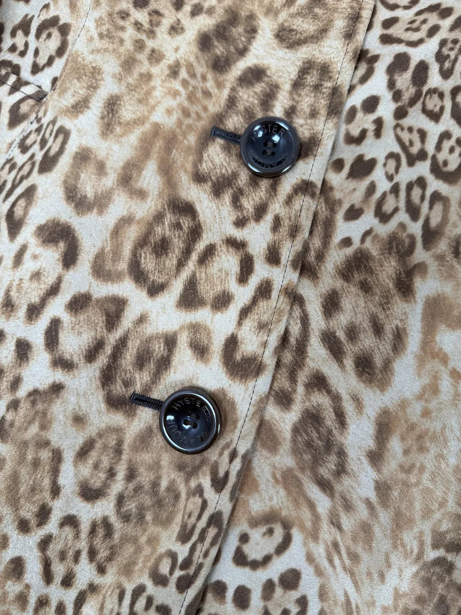 2000s Hysteric Glamour Long Leopard Effect Jacket zQEZjUE 6