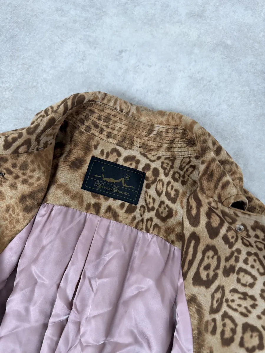 2000s Hysteric Glamour Long Leopard Effect Jacket zQEZjUE 7
