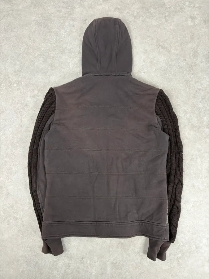 2000s Iceberg Beige & Brown Wool Checkered Windbreaker Jacket KJJyOWC 5