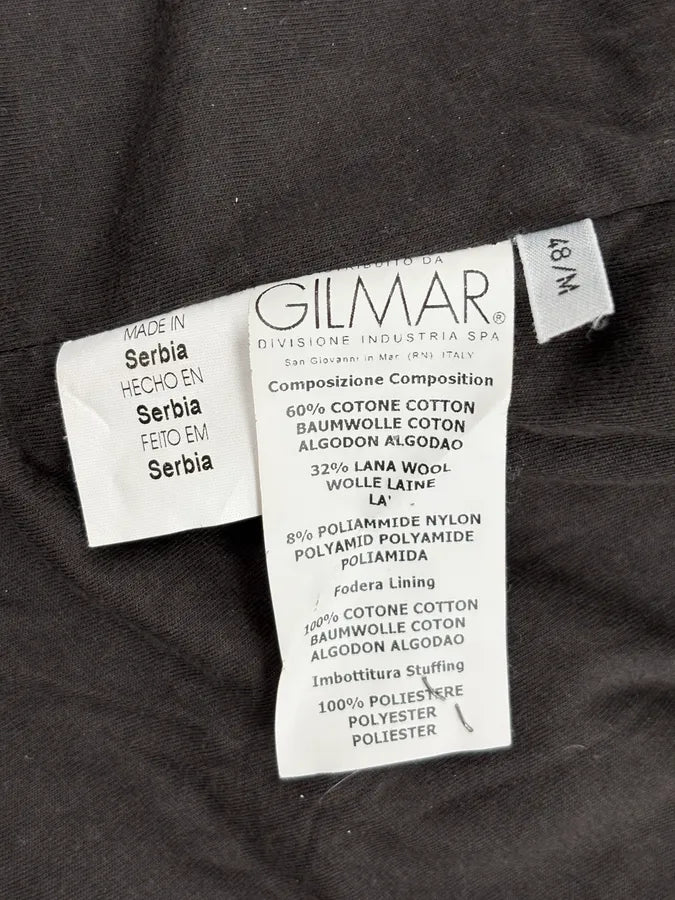 2000s Iceberg Beige & Brown Wool Checkered Windbreaker Jacket KJJyOWC 8