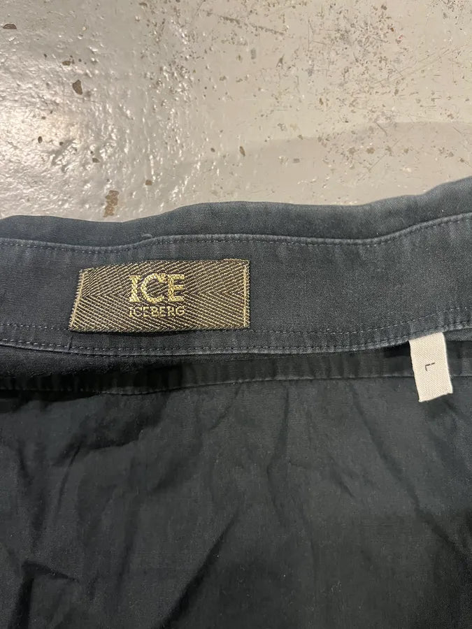 2000s Iceberg Navy Officer Napoleon Shirt wDGkXAh 5