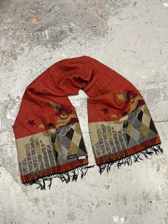 2000s Iceberg Clown Black Scarf quoMcfp 3