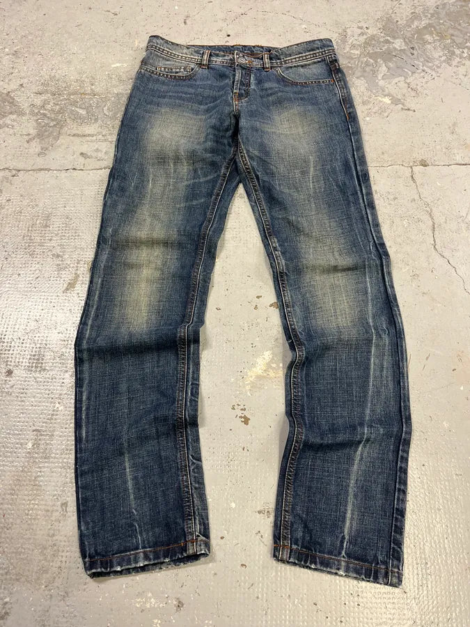 2000s Iceberg Faded Blue Jeans sQSuupZ 5