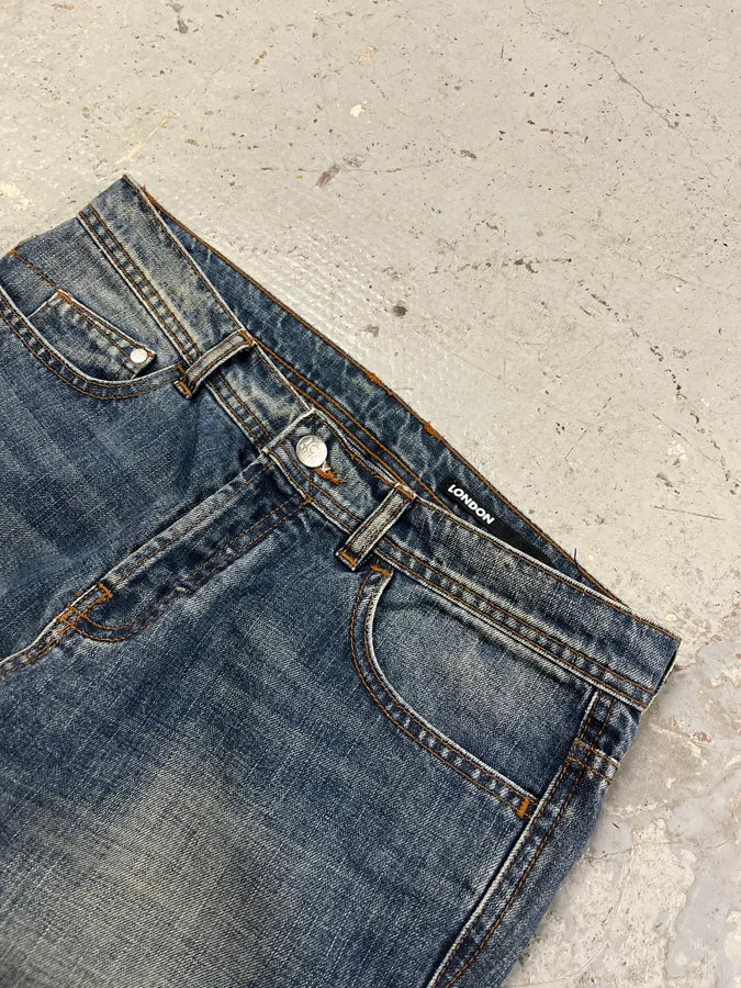 2000s Iceberg Faded Blue Jeans sQSuupZ 6