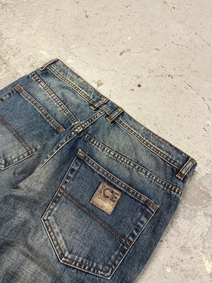 2000s Iceberg Faded Blue Jeans sQSuupZ 8