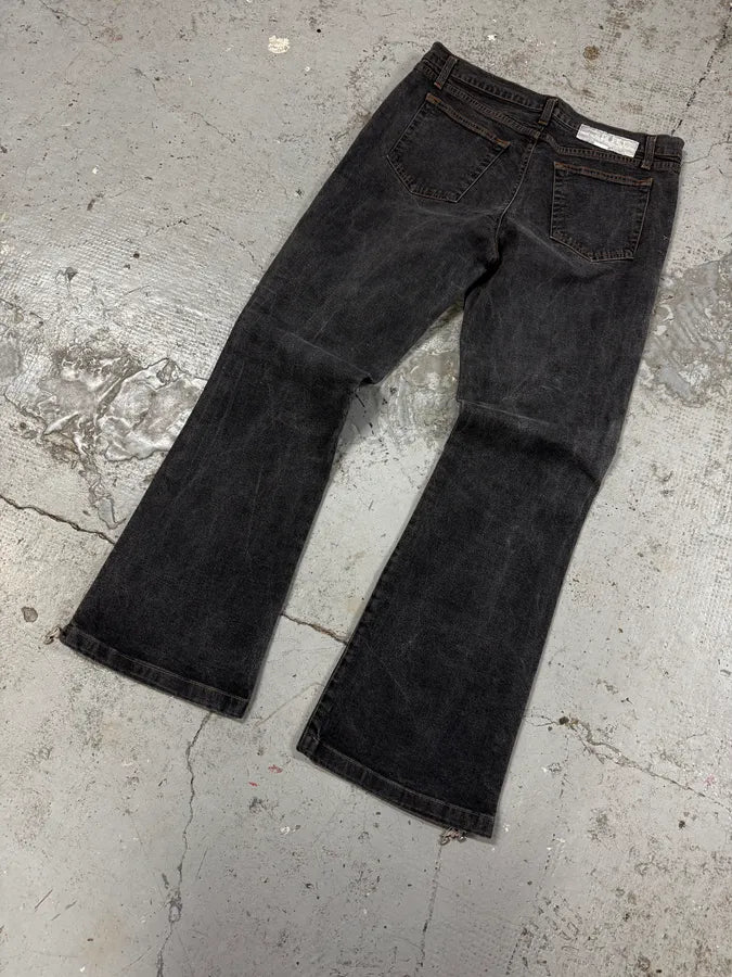 2000s Iceberg Full Zip Grey Denim Jeans aktdaGO 3