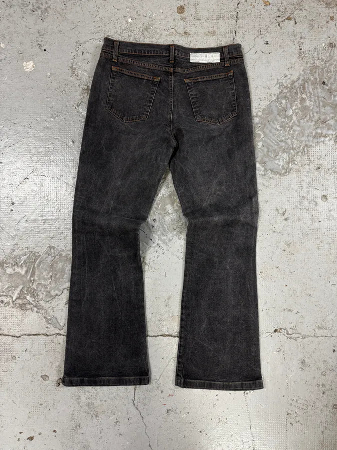 2000s Iceberg Full Zip Grey Denim Jeans aktdaGO 2