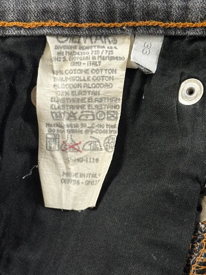 2000s Iceberg Full Zip Grey Denim Jeans aktdaGO 8