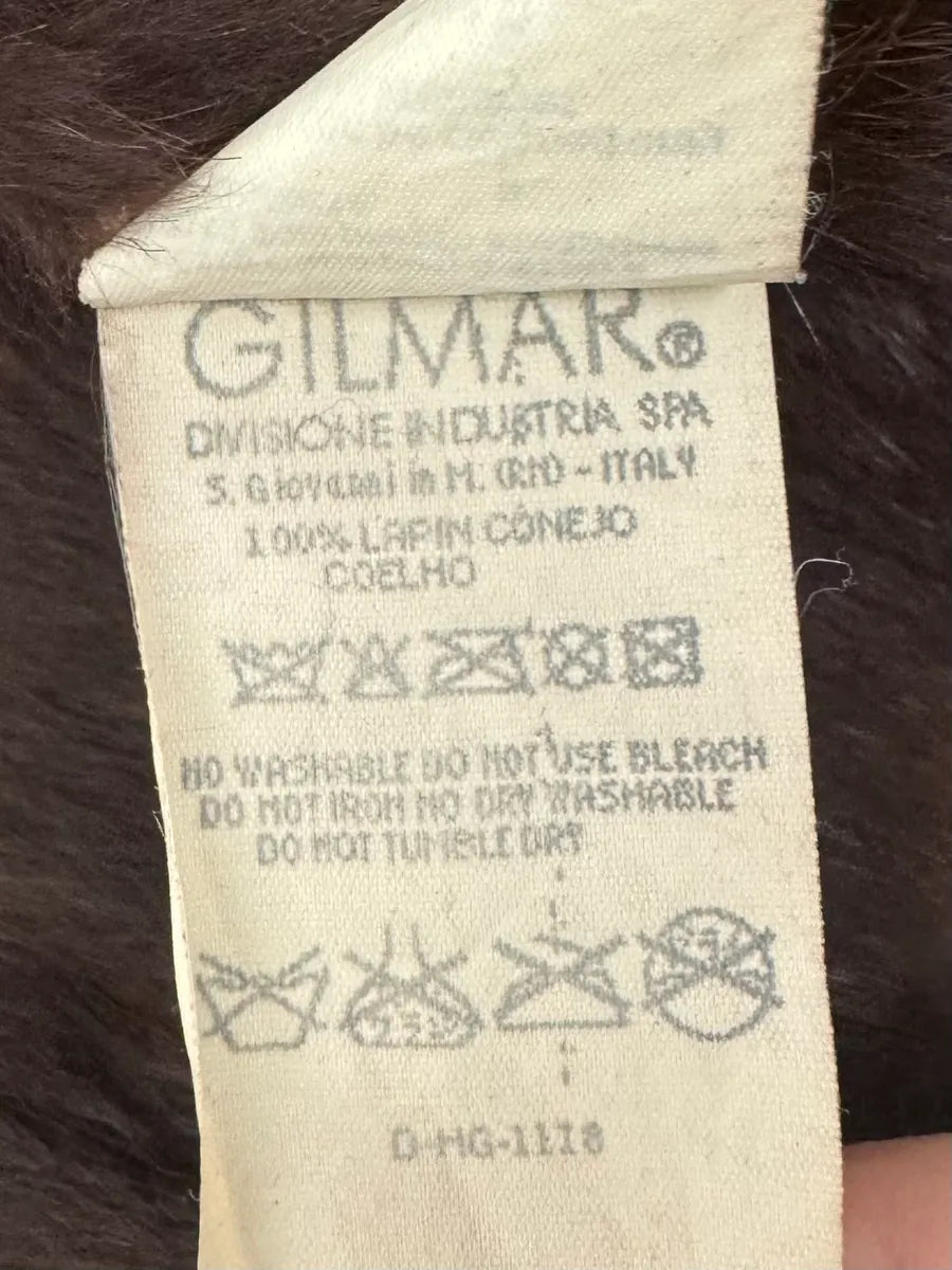 2000s Iceberg Fur Collar Crocodile Brown Leather Buttoned Jacket mxMgNNy 12