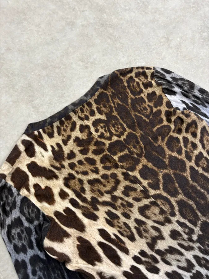 2000s Iceberg Leopard Print Dress JnldCPg 7