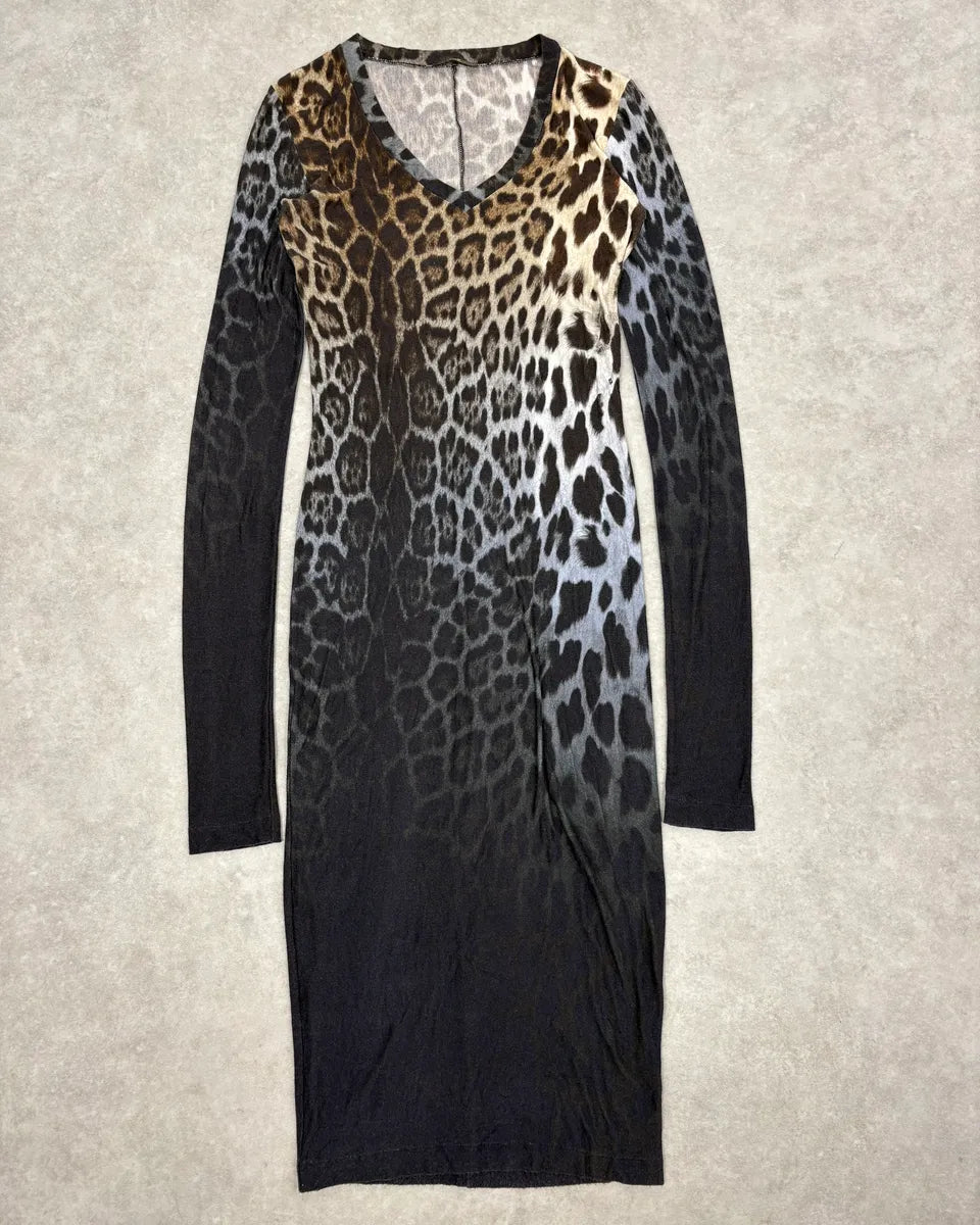 2000s Iceberg Leopard Print Dress JnldCPg 0
