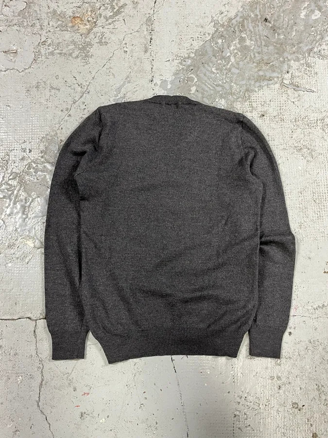 2000s Iceberg Tom Grey Nasty Cat Sweater RKMLYda 5