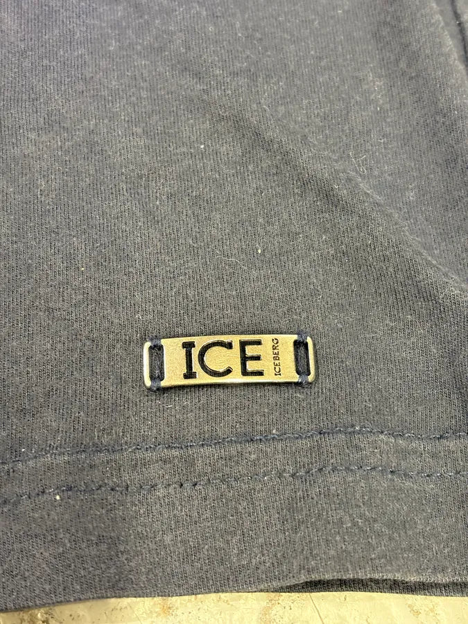 2000s Iceberg Yellow Dog Drawing Navy Longsleeves NQxuJhx 6