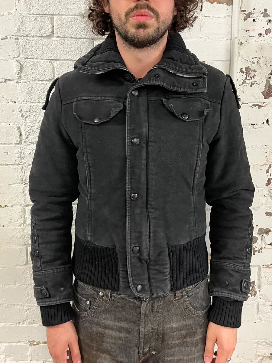 2000s Imperial Cargo Black Jacket UTHhNnD 0