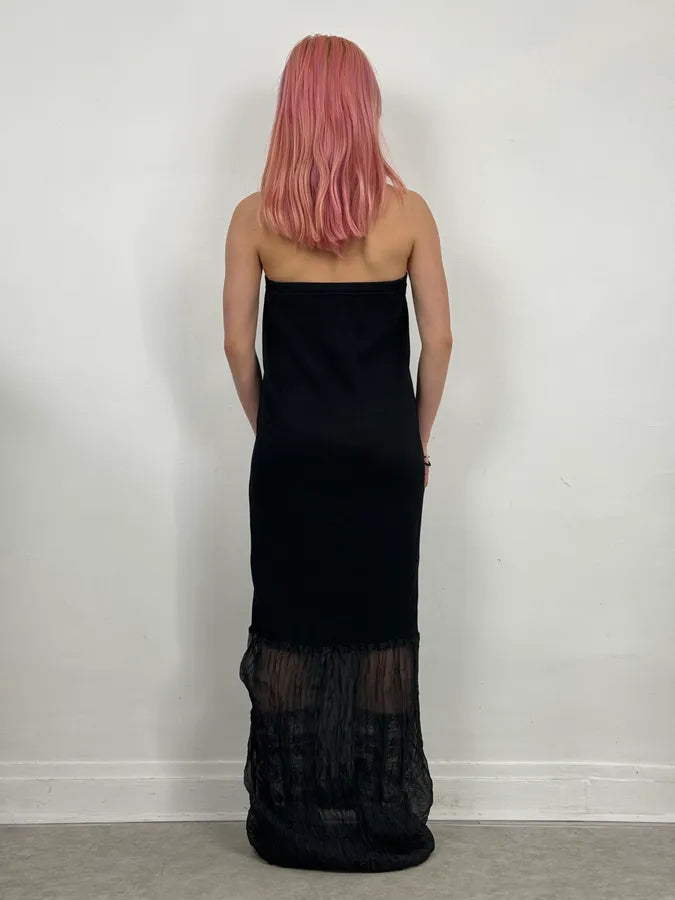 2000s Issey Miyake Black Pleated Dress  jylNOxD 2