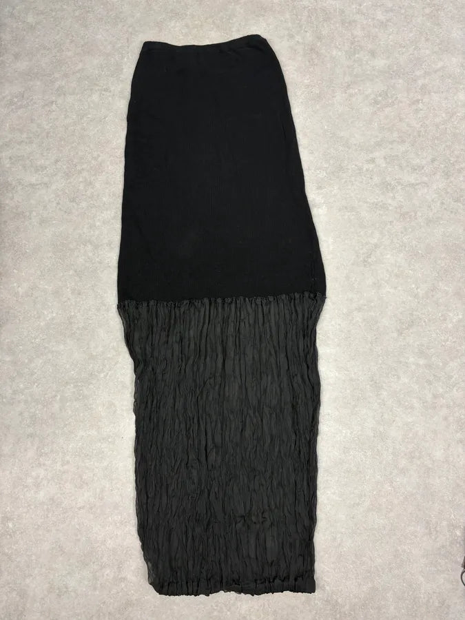 2000s Issey Miyake Black Pleated Dress  jylNOxD 5